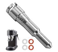 1mm Buse Vapeur Inox Machine Café 3 Trous Embout Mousseur Lait Cappuccino | Embout Mousseur à Lait en Acier Inoxydable avec 3 Trous, Compatible avec DeLonghi Dedica ECP3420 EC680 EC685