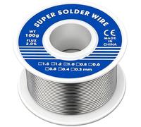 1mm Fil de Soudure 100g Fil Étain à Souder avec Noyau de Colophane Etain a Souder Electronique Bobine d'étain à Souder