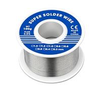 1mm Fil de Soudure 100g Fil Étain à Souder avec Noyau de Colophane | Etain a Souder Electronique Bobine d'étain à Souder Avec Flux pour Soudure la électrique Réparation