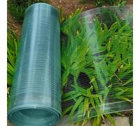 1mm Transparent Plaque Polycarbonate pour Serre Jardin, 100cm Largeur Feuille de Plexiglass Souple, Panneaux Panneau de Toit en Fibre Verre pour Auvent Extérieur Carport Remplacement(60x100cm)