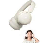 1MORE Casque Sans Fil Pour Enfants, Mini Écouteur d'Étude De Protection Auditive Sonoflow, Casque Bluetooth Supra-Auriculaire, Casque Pour Enfants, Volume Sûr 75/85/90Dba, 65 Heures De Lecture (Blanc)