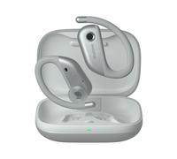 1MORE Fit S50 Écouteurs Ouverts, écouteurs Bluetooth sans Fil avec Microphone, IPX7, Charge Rapide, 38 Heures d'autonomie, Bluetooth 5.3, Compatible avec iPhone et Android. (Argent)