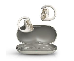 1MORE Fit SE S30 Casque Bluetooth sans Fil avec 4 Microphones pour des appels clairs, Design divisé avec Crochets d'oreille, IPX5, 30 Heures d'autonomie, Compatible avec iPhone et Android (Blanc)