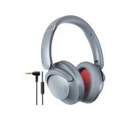 1MORE SonoFlow Pro Casque Anti Bruit Actif, Écouteur sans Fil avec LDAC, Hi-Res Audio, Bluetooth 5.4, 100 Heures et Charge Rapide, Confortable, Appels Clairs (Argent)