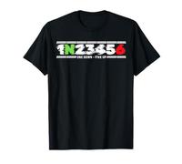 1N23456 Moto Gears One Down-Five Up Moteur de motard amusant T-Shirt