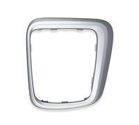 1neiSmartech Kit cadre et virole de rétention avec clips, compatible avec Fiat Tipo 356 2015+, 357 2016+, 358 2016+, cadre argenté et cadre pour casque levier de vitesse