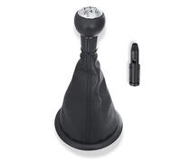 1neiSmartech Kit pommeau de levier de vitesse 5 vitesses compatible avec Citroen C2 2003-2010, set avec virole, cadre, adaptateur, OEM 2403CV, 1606400280, 7589T8