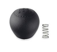 1neiSmartech Kit pommeau de levier de vitesses noir 5 vitesses compatible avec Fiat Punto 188 de 1999 à 2012 et ressort de retour pour levier de vitesses