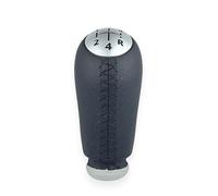 1neiSmartech Pommeau de levier de vitesses manuel 5 vitesses + recul bouton compatible avec Renault Megane Clio Scenic Kangoo revêtement en simili cuir