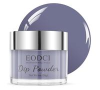 1oz Professionel Dipping Powder, Poudre à Ongles Classique Couleur Violet Atténué, Trempage Poudre pour French Saint Valentin Meeting Mariage Fête Noël