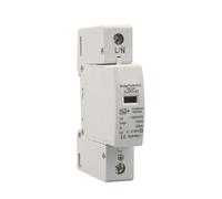 1P 20KA~40KA 10-20KA 275V 385V AC SPD House Surge Protector Protective Low-voltage Arrester Device Lightning Protection CZAOINCU(275VAC 20-40KA)