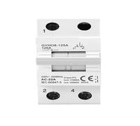 1P 2P 3P 4P 40A 63A 100A 125A Disjoncteur à verrouillage Commutateur de transfert CA(4P,125A)