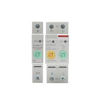 1P 2P Smart Power Consumption kWh Meter Circuit Breaker Time Relay Switch Leakage Voltage Protection NWPNLXEA(WIFI 1P)
