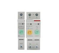 1P 2P TUYA APP WIFI Smart Energy Consommation D'énergie KWh Compteur Disjoncteur Relais Temporisé Interrupteur Protection Contre Les Fuites De Tension(Zigbee 1P)