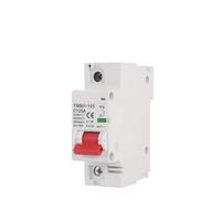 1P 80A 100A 125A DC MCB 250V Circuit Breaker Battery Switch DC MCB Short Circuit Overload Protection for Solar Photovoltaic PV AUOQKQUT(100A)
