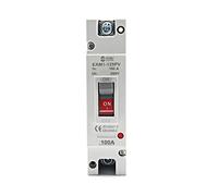 1P DC 250V DC solaire boîtier moulé disjoncteur MCCB Protection contre les surcharges interrupteur protecteur for solaire photovoltaïque PV 100A 125A Interrupteur automatique
