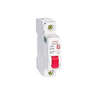 1P Mini Disjoncteur 230/400V AC 1A 2A 3A 6A 10A 16A 20A 25A 32A 40A 50A 63A 50HZ Courbe C MCB Protecteurs de fuite à la terre (Color : 1p, Size : 3A)