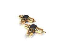 1Paar (2Stk) viablue XS Adaptateur Rca Cinch Rca Y Adaptateur