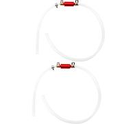 1Pair Tuyau de sang de frein 6mm durable fiable durable un outil de saignement de tube de valve d'inspection de chemin -kit pour la voiture de moto