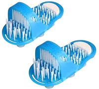 1Paire Brosse de Soin et Massage Des Pieds - Bleu