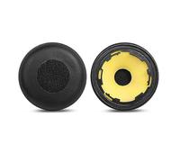 1Paire de Coussinets d'oreilles de Remplacement Pièces de Réparation Casques pour Jabra Evolve 75 75+ UC MS, Mousse à Mémoire Souple, Coussinets d'oreilles Isolant du Bruit