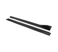 1Paire D'extension De Jupe Latérale Voiture Séparateur Becquet Kits Carrosserie en Plastique ABS pour KIA pour Stinger 2018 - 2023 Jupe Latérale(Glossy Black)