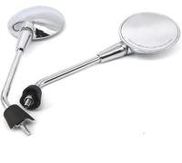 1paire Rétroviseur Moto,Retroviseur Embout Guidon For Vespa Primavera 4T-3V E2 E4 50 125 150 2T 4T 2013-2018 Miroirs moto Rearview Vue arrière Accessoires moto
