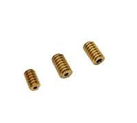 1PC 0.5 Modulus 2.28mm Aperture Brass Copper Metal Worm Gear Transimission Gear ICXLPMC