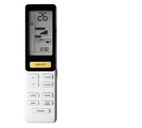 1pc 0010402886AR Air Conditioner Remote Control Compatible with Spare Parts Cooling & Heating Functions for Home HVAC Systems