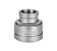 1PC 1-1/4"-1/2" BSP Female to Female Thread Reducer 304 Stainless Steel Pipe Fitting Adapter PAJPXPCD