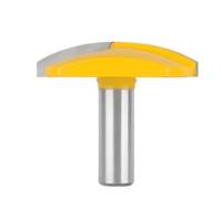 1pc 1/2 pouces tige profil mince panneau de porte routeur peu rond bord inférieur coupe outil mise en forme(69mm)