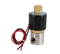1PC 1/4" DN08 AC220V DC12V DC24V Stainless Steel 304 Normally Open Solenoid Valve N/O NWPNLXEA(7_12V)