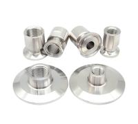 1PC 1/4" NPT Female 3/4" Tri Clamp TC25.4 304 Stainless Steel Pipe Fitting Connector Adapter