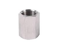 1pc 1/4" NPT femelle vers 3/8" BSPP filetage femelle douille en acier inoxydable raccord de tuyau haute pression adaptateur couplage