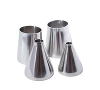 1PC 104mm - 70mm SS304 Stainless Steel Butt Welding Speed Reducer