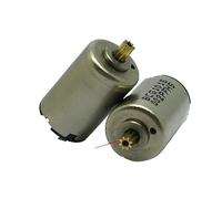 1PC 10mm*15mm 5-Pole Rotor Coreless electronic starter DC 3V-6V 61000RPM Ultrahigh High Speed with 8 Teeth Copper Gear DIY Toy Hobby Model RUAJOGYNVM