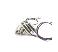 1PC 10mm*21mm 1021 Coreless electronic starter DC 3.7V 6V 7.4V 53000RPM High Speed with 11T teeth Brass Gear for RC Drone Quadcopter Aircraft ICXLPMC(1pcs Black Motor)