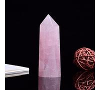 1pc 10x3cm 100% rocher rose rose rose pince de quartz cicatrisante pierre cristal pierre faite maison décor à la maison gemstone (Color : Rose quartz)