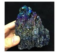 1pc 110-190g Colorful Carborundum Stone Silicon Carbide Black Quartz Crystal Gemstone Stone