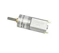 1PC 130 Full Metal Gearbox Gear Reduction electronic starter DC 6V-12V 86RPM Slow Speed Long Shaft Large Torque