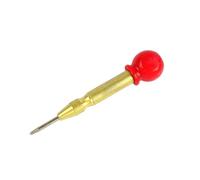 1pc 130mm automatique poinçon central outils de travail du bois foret métal forets centre broche ressort chargé Dent marqueur(1pc Gold with hat)
