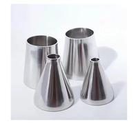 1pc 140mm - 108mm pipe Adapte SS304 Stainless Steel Butt Welding Speed Reducer