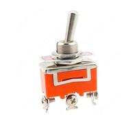 1pc 15A 250V SPST 2 4 6 Terminal ON OFF Toggle Switch Self-locking Waterproof cap NWPNLXEA(E-TEN 1021)