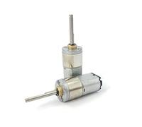 1PC 16mm Full Metal Gearbox Gear electronic starter DC 6V-12V 80RPM-160RPM Slow Speed Large Torque Long Shaft D-shaft NWPNLXEA