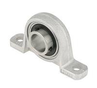 1Pc 17mm Kp003 Bloc d'Oreiller Monté En Alliage De Zinc Roulement à Billes Pièces Accessoires Mécaniques Pour Machine De Machines De Nourriture