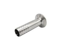 1PC 19mm 25mm 32mm 38mm 51mm 304 Stainless Steel Ferrule Pipe Fitting Length 100mm For Fit Tri Clamp(Length 150mm,38MM(FERRULE 50.5)_HOSE (FERRULE))