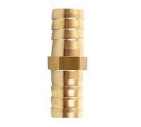 1pc 19mm Hose Barb Brass Hosetail Straight 2 Way Fitting Splitter Connector