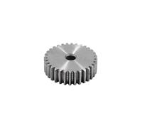 1pc 1M 21T-40T pignon engrenage droit cylindrique engrenage plat 21 22 23 24 25 26 27 29 29 30 31 32 33 34 35 36-40 dents 45# acier(1M 32T (Bore 8mm))