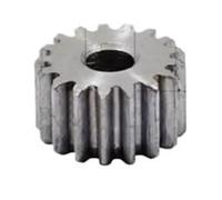 1pc 1M 8T-20T pignon droit 1 Mod engrenage plat cylindrique 8 12 13 14 15 16 17 18 19 20 dents 45# acier(1M 18T (Bore 10mm))