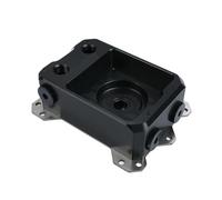 1pc 1U serveur liquide de refroidissement par eau construire petit réservoir, Mini réservoir d'eau G1/4 ", pompe DDC à montage sur Support, noir, ICE-PRS-DC